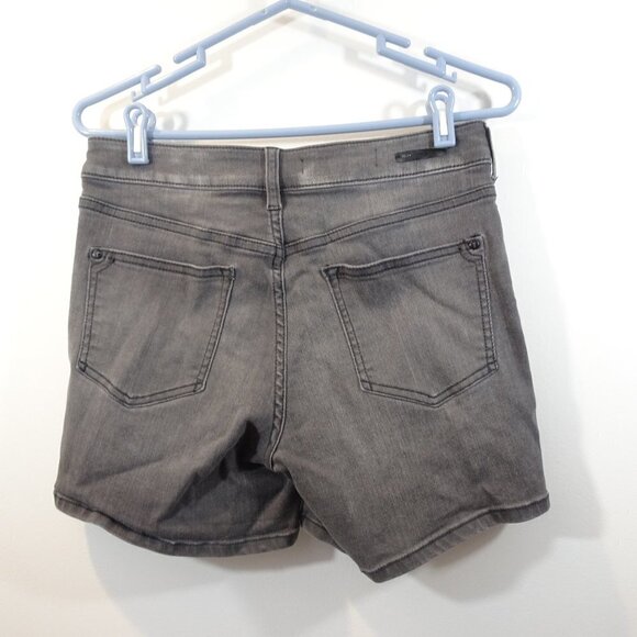 PILCRO AND THE LETTERPRESS Script Shorts Size 28 Gray Black Stretchy - Picture 3 of 8